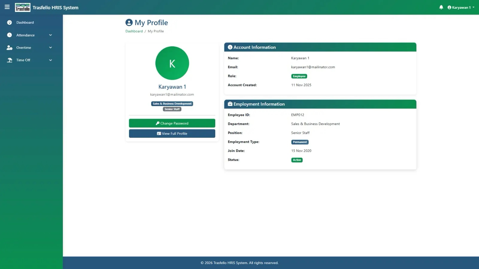 Screenshot Memperbarui Profil